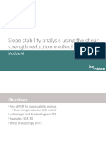 Module 7 - Shear Strength Reduction (2D & 3D)