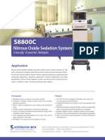 S8800C Nitrous Oxide Sedation System - Brochure