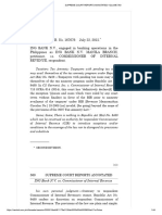 ING Bank, N.V. vs. Commissioner of Internal Revenue (July 22, 2015)