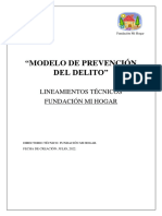 Modelo de Prevención Del Delito