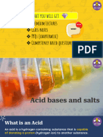 Acid Bases and Salts