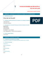 Polyac M Filler Msds FR