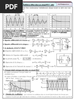 Resume Oscillations Libres Dun Circuit RLC