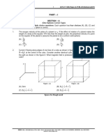 Jee Advanced Mock Test