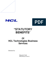 Statutory Benifits in HCL