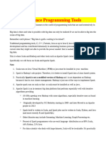 Introduction Data Science Programming Handout Set 1A