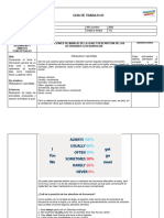 GUIA DE TRABAJO Frequency Adverbs