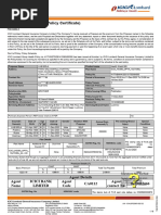 (A) Policy Schedule (Policy Certificate) : Policyall 5 5 4 4