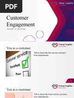 Marketing - Customer Engagement