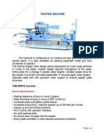 Pasting Machine