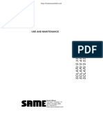 Same Solaris 35 - 45 - 55 Maintenance Manual