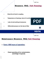 Maintenance & Trouble Shooting of Voith Coupling