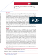 Coverdale Cook 2023 Mechanisms of Integration in Psychedelic Assisted Therapy