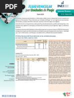 Flujo Vehicular Por Unidades de Peaje Enero 2024