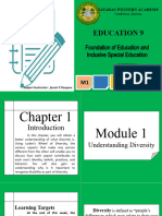 EDUC 9-MODULE 1 (Understanding Diversity)