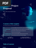 AI Tech Project Proposal by Slidesgo