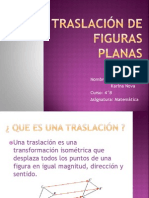 Traslación de Figuras Planas