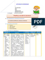 D3 A2 SESION COM. Planifica y Escribe La Caricatura