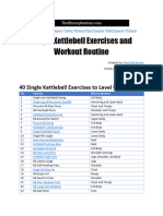 30 Day Single Kettlebell Strength Program To Build Muscle