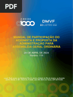 AGO - Manual para Participação