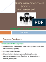 Lecture 1 - Cie 422 - Egm 502 - 2022