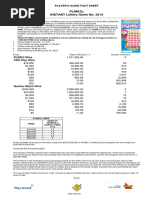 Plinko 2214 Actuals