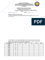 MIDTERM EXAMINATION (Set B)