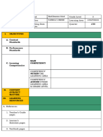 Lesson Exemplar School Grade Level Teacher Learning Area Teaching Date & Time Quarter