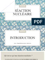 8 - Les Réactions Nucléaires