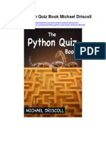 The Python Quiz Book Michael Driscoll Full Chapter