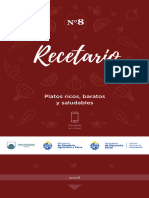 Recetario Quincenal N 8