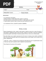 4° Año Básico - Prueba