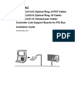 3G8F7-CLK12-E3G8F7-CLK52-E3G8F7-CLK21-E Controller Link Support Boards For PCI Bus Installation Guide