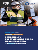 Brochure RESIDENCIA Y SUPERVISION DE OBRAS EN SANEAMIENTO 20 07 2023