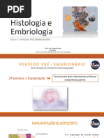 Histologia e Embriologia - Aula 4