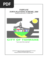 Tshwane Townplanning Scheme 2008