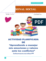 12 de Abril. Personal Social