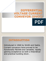 Differential Voltage Current Conveyor (DVCC)