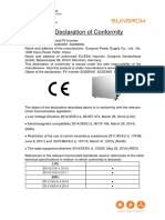 SG285HX - SG333HX - SG350HX EU Declaration of Conformity