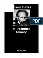 Horacio Quiroga - El Hombre Muerto