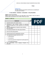 Lpe2301 Week 8 GD Rating Scale Form For Online Task