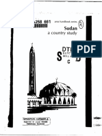 Area Handbook - Sudan