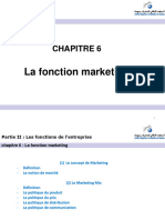 Chapitre 6 Fonction Marketing