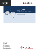 Optris CT Manual