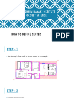 2) How To Define Center