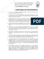 Impulso y Cantidad de Movimiento