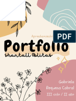 Portafolio Aprestamiento Preescolar, Shantall Oblitas