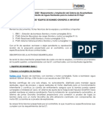 2 Matrix de Evaluación Bombas Propuestas EVJ 2