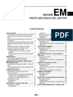 Parte Mecánica Del Motor: Contenidos