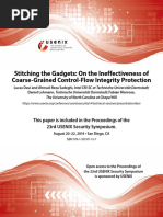 Stitching The Gadgets: On The Ineffectiveness of Coarse-Grained Control-Flow Integrity Protection